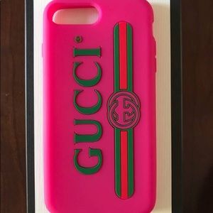 GUCCI pink iphone 7/8 case